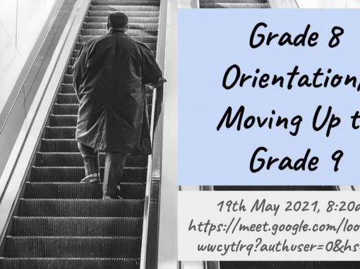 Grade 8 Virtual Orientation & Moving Up Program