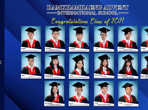 Congratulations class of 2021!