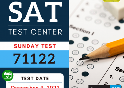 Upcoming SAT Test | December 4, 2022