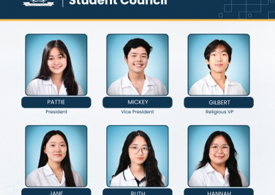 Newly Elected Student Officers for SY 2025-2026